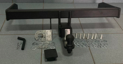 Фаркоп AvtoS для VOLKSWAGEN T5 T6 (2003-) с универсальной электрикой Smart(блок) и сертификатом в комплекте, арт.(VW 36B+smart)