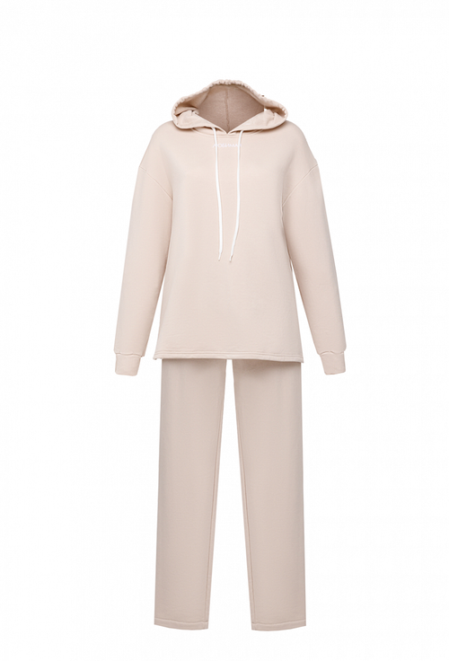 Fall/Winter 2021, Трикотажный спортивный костюм с капюшоном