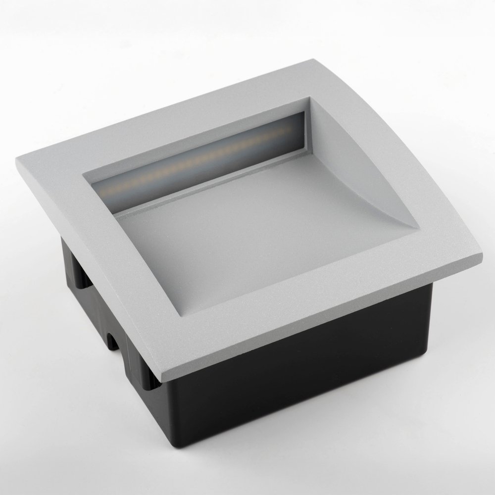 383694 Светильник ESTRA LED 5W 250LM 120G СЕРЫЙ 4000K IP55