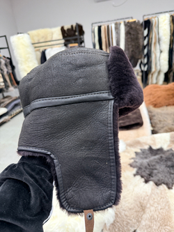 Шапка из натуральной овчины