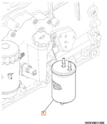 Топливный фильтр тонкой очистки DIESELMAX 320/A7170, 320/07394, 320/07155, ST20008