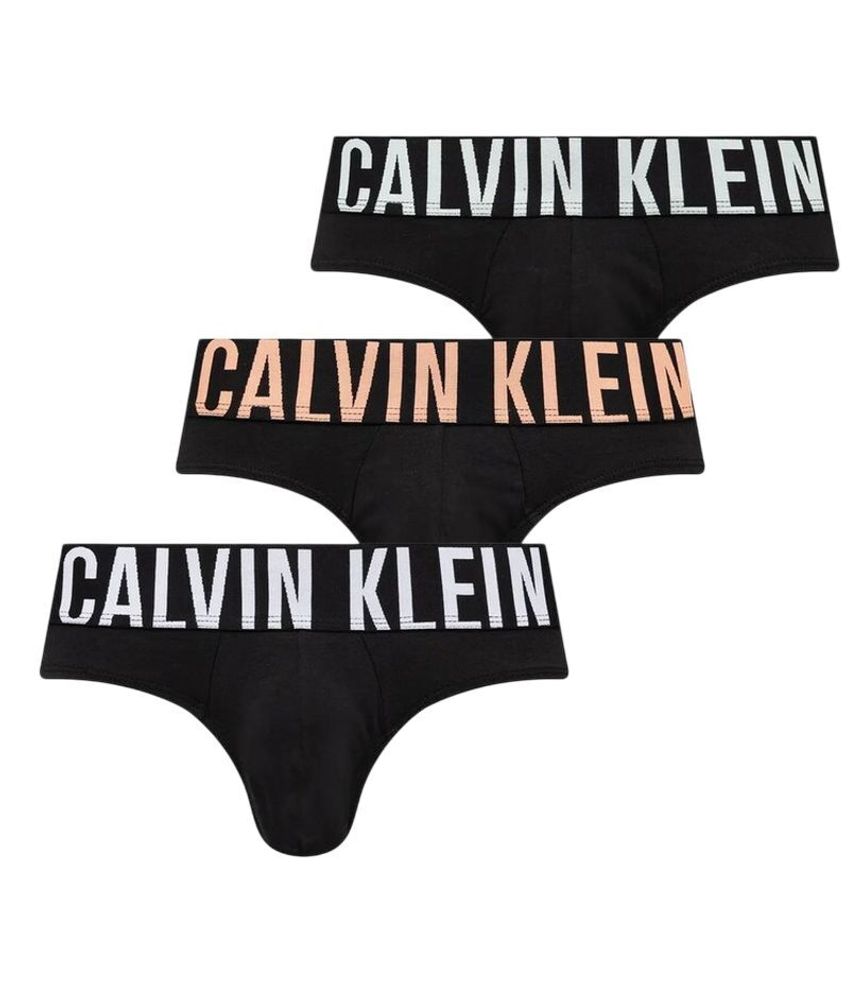 Мужские спортивные боксеры Calvin Klein Boxer Intense Power 3P - панч/белый/лунный нефрит