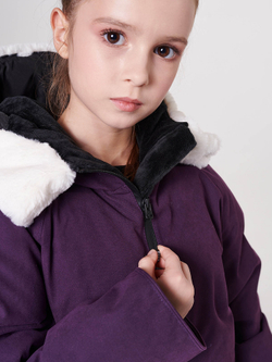 КУРТКА ДЛЯ ДЕВОЧКИ ПУХОВАЯ BASK KIDS TITANIA V2
