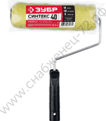 ЗУБР СИНТЕКС 48 мм, 6х180 мм, Малярный валик с ручкой, МАСТЕР (03515-18)