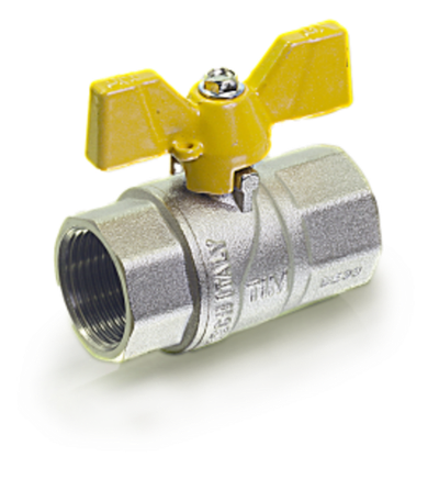Кран   для газа  3/4 г/г (Б) (ТIM) (15/60)