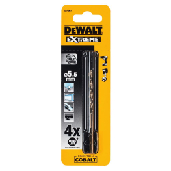 Сверло по металлу COBALT 5% (5.5х93х52 мм) DEWALT DT4907