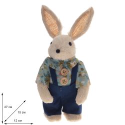 GAEM Фигурка декоративная "Заяц", L11 W13 H24 см