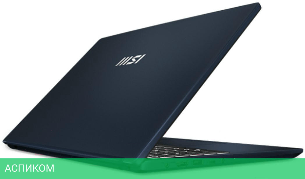 Ноутбук MSI MS-15H1 Modern 15 B12MO-657XBY Windows 11 Pro Star Blue (9S7-15H114-657)