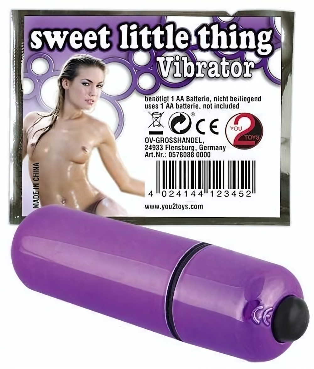 Фиолетовая вибропуля Sweet Little Thing - 7 см. (Цвет: фиолетовый)