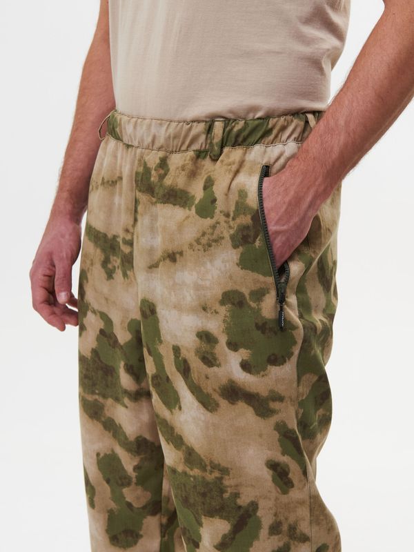 Брюки летние Стрелок ткань Смесовая (Сорочка) цвет Малахит