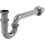 Сифон прямоточный латунь 1,1/4*32 хром  ALCAPLAST А432