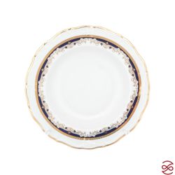 Набор глубоких тарелок Thun Мария Луиза Синяя лилия 23см (6 шт)