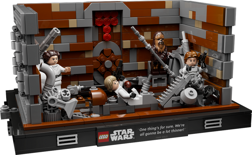 Конструктор лего Star Wars 75339 "Уплотнитель мусор Звезда Смерти"