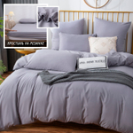 Комплект постельного белья Однотонный Сатин на резинке CSR042