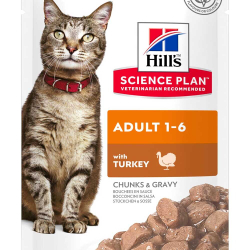 Hill's Feline Adult Turkey 85 г - консервы (пауч) для кошек (индейка)