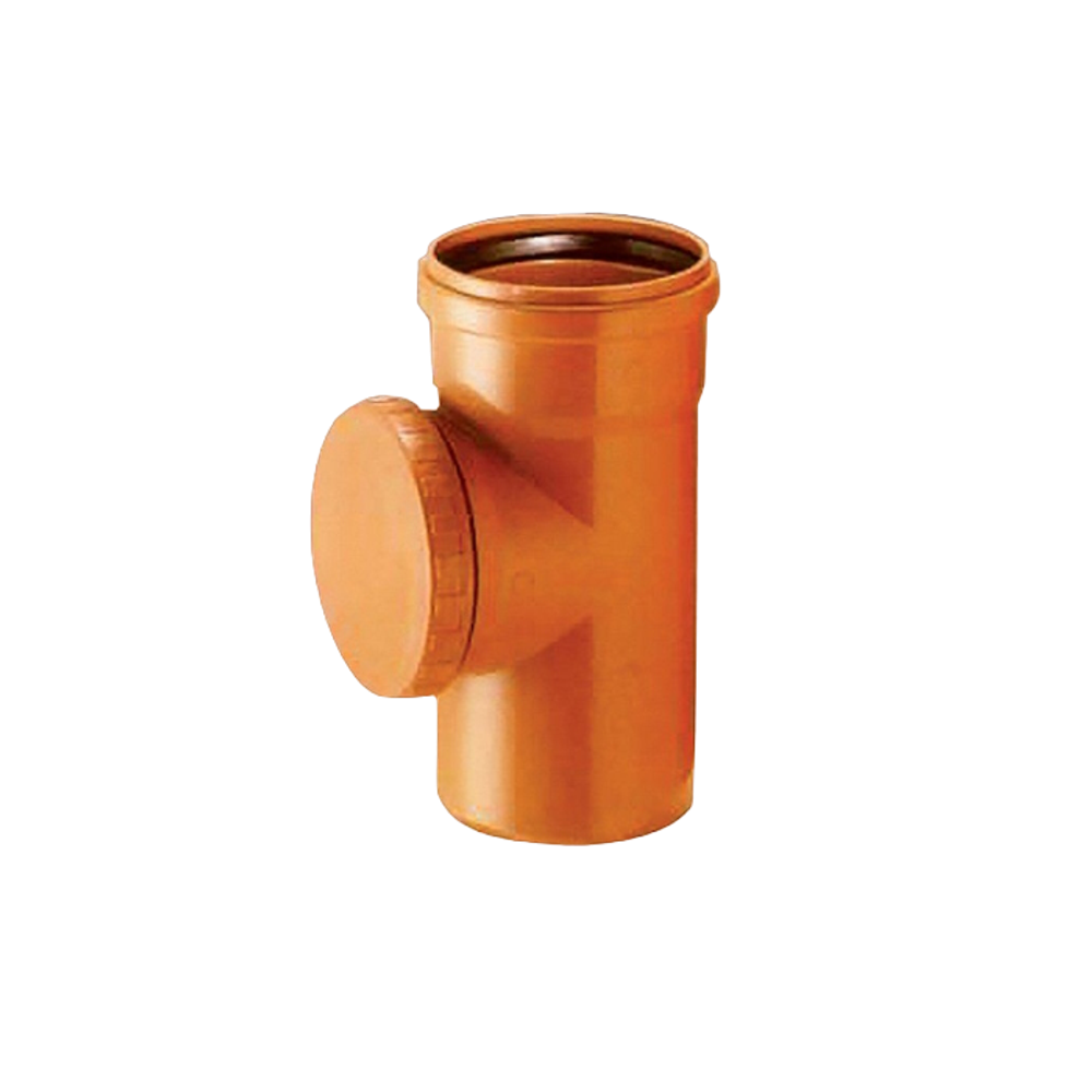 Ревизия ПВХ д/нар.канализ. Дн 110 с крышкой по низкой цене