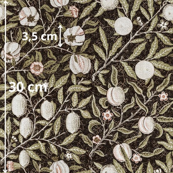 У. МОРРИС - ФРУКТ #2, отрез 70 см 100% хлопок Handmade Fabrics 7
