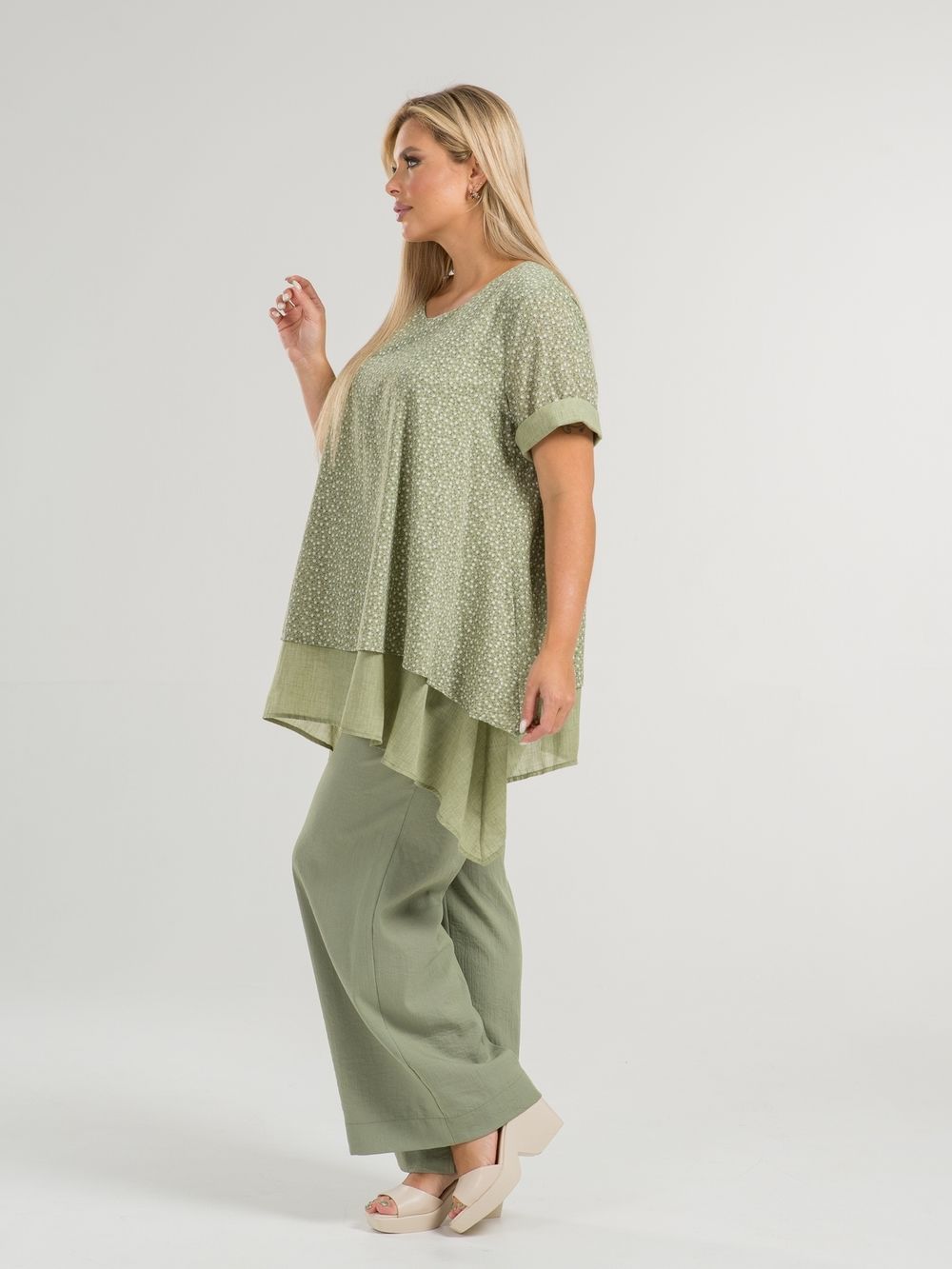 Туника 898 фисташковый Novita (Акция)