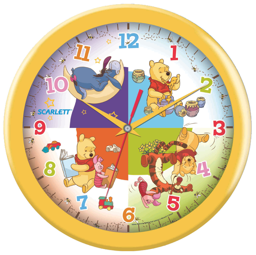 Часы настенные Scarlett SC-WCD07W