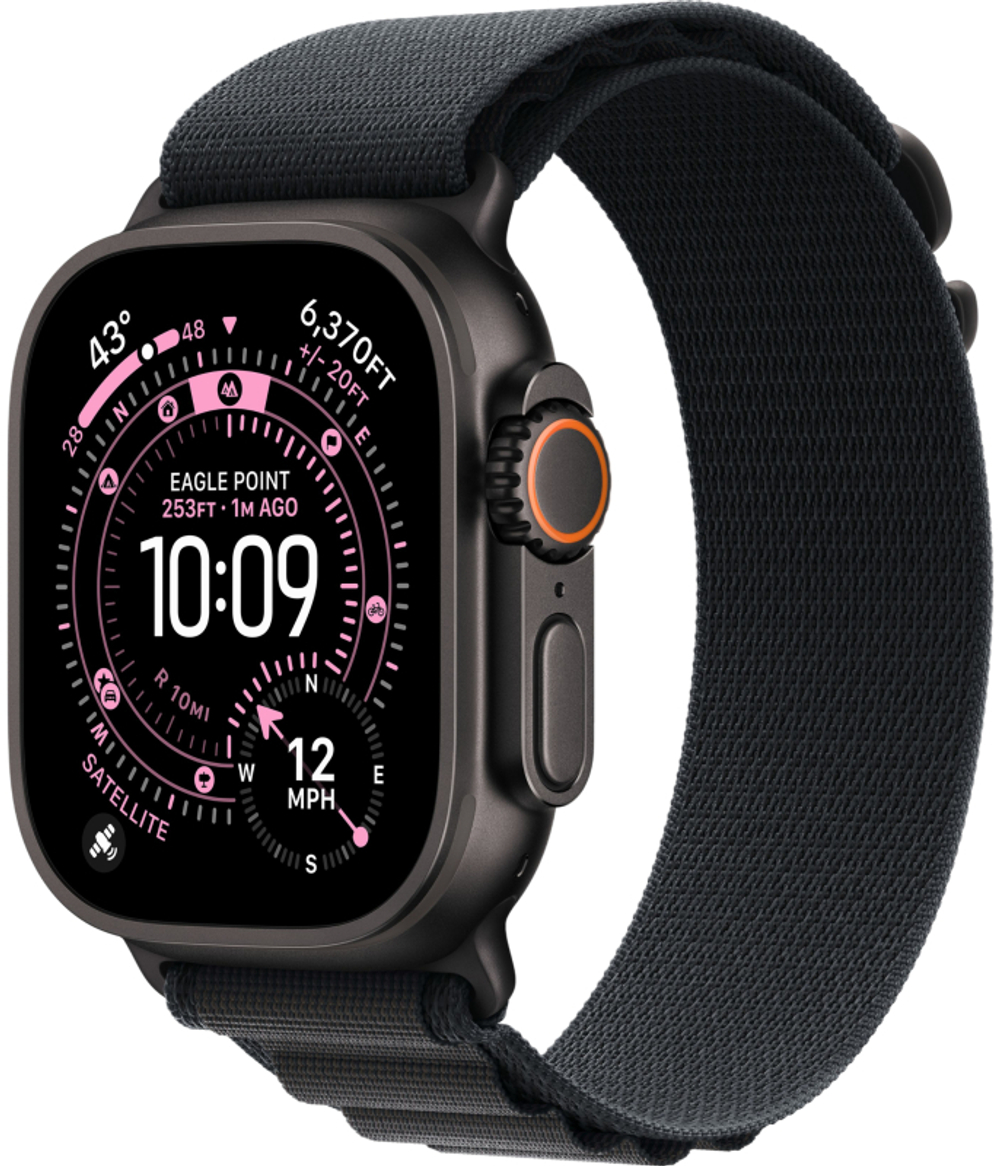 Умные часы Apple Watch Ultra 3, 49 мм, Black Titanium Alpine Loop