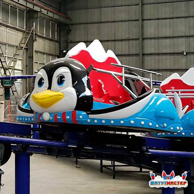 Детский аттракцион горка «Небоскрёб», 4 кабины 8 мест, 23×20×3,5 м