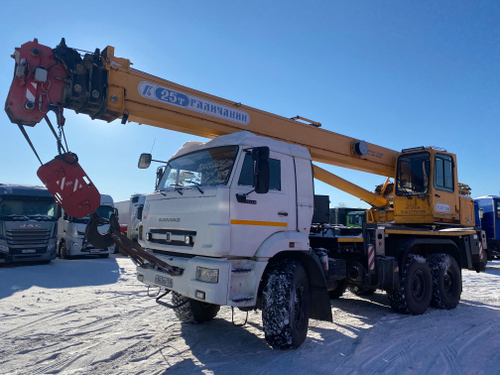 Галичский автокрановый завод (ГАКЗ) КС-55713* на шасси КамАЗ 43118 6x6 Автокран КС-55713-5В (Дизельн