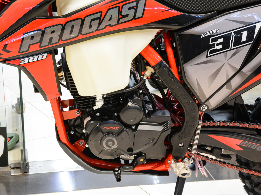 Мотоцикл эндуро PROGASI RACE 300 AIR (ZS PR300) Red/Black 21/18