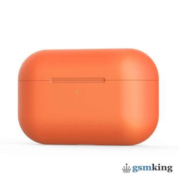 Silicone Case for Apple AirPods Pro 1 & 2 Orange (Оранжевый)