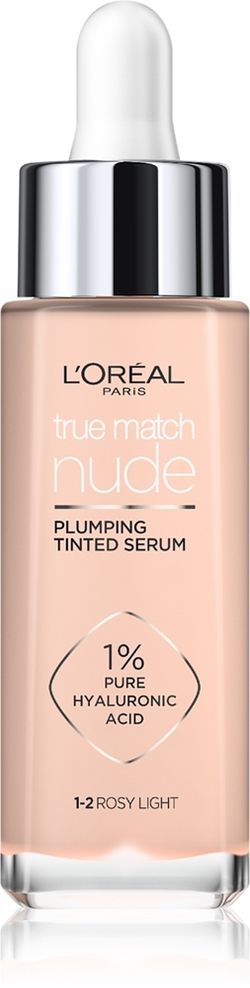 L’Oreal Paris True Match Nude Plumping Tinted Serum - Сыворотка для выравнивания тона кожи, 30 ml