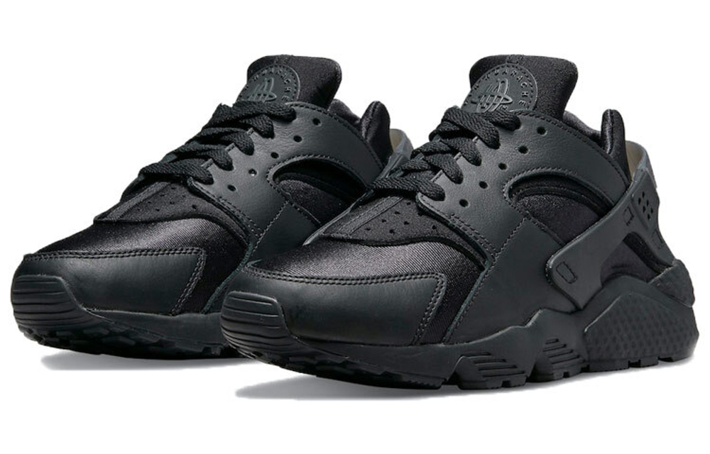 Кроссовки Nike Air Huarache "Triple Black" Tpu (Женская размерная сетка)