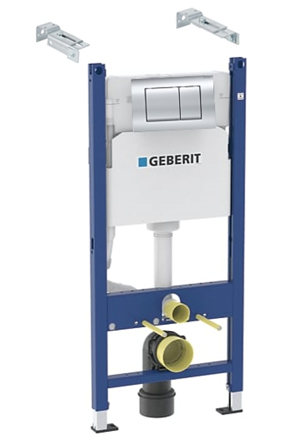 Комплект Geberit с клавишей Delta30, хром глянцевый