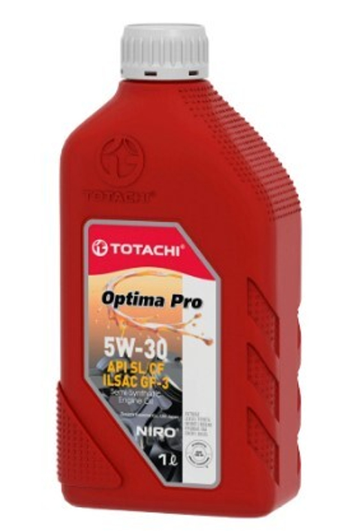 Масло TOTACHI 5/30 NIRO OPTIMA PRO SEMI-SYNTHETIC GF-3 SL/CF полусинтетическое 1л