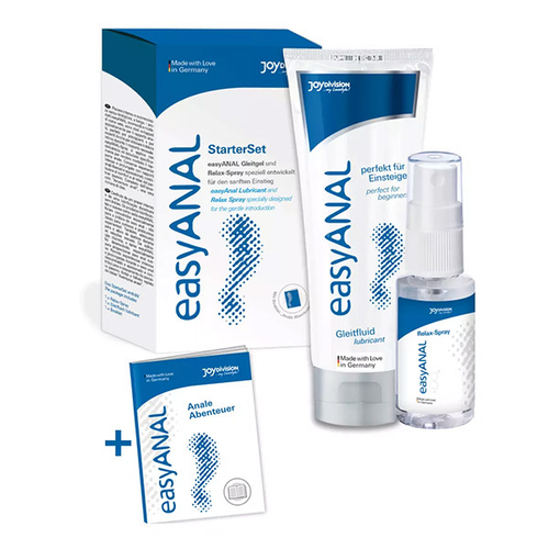 Набор средств для анального секса (лубрикант + спрей) JoyDivision EasyANAL Starter Set Lubricant + Spray