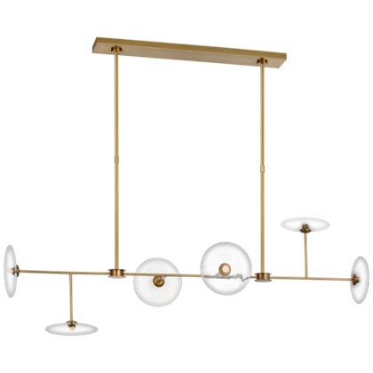 Люстра Visual Comfort Calvino Large Linear Chandelier