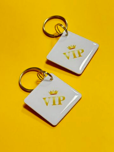 Прокси RFID T5577 (125Khz) VIP квадрат 30x30 (Белый ) арт.15211