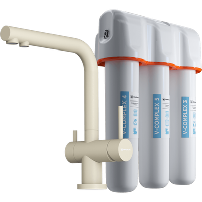 Смеситель для кухни Omoikiri Nagano-BE-P + Pure drop Lite