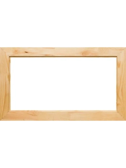 Деревянная рама 30x70 для картин на подрамнике сеч. 60x18