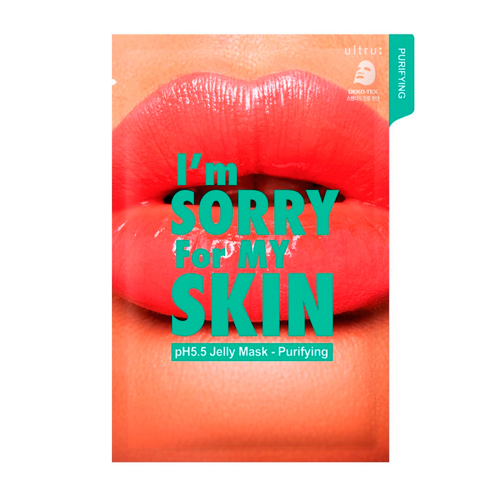 Маска для лица Ultru I'm Sorry for My Skin pH5.5 Jelly Mask Purifying желейная очищающая 33 мл