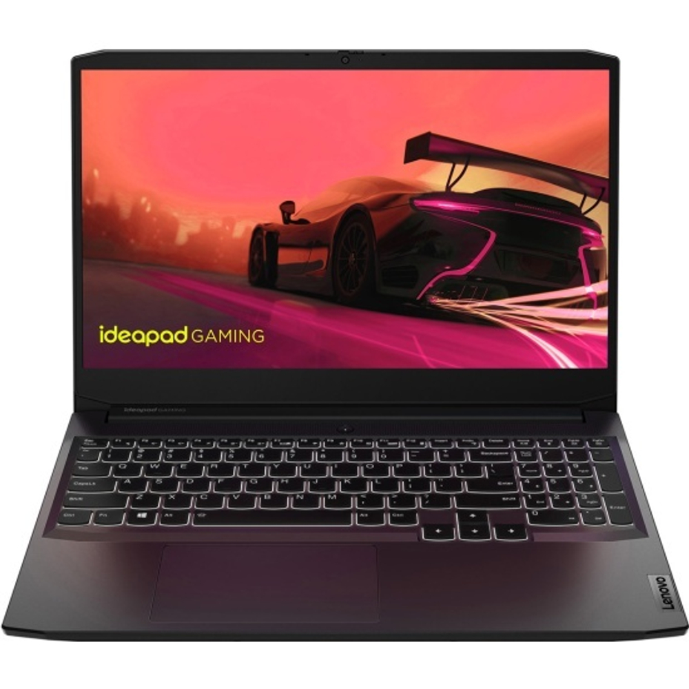 Ноутбук 15.6" IPS FHD Lenovo IdeaPad Gaming 3 15ACH6 black (AMD Ryzen 5 5600H/8Gb/512Gb SSD/3050Ti 4Gb/DOS) 82K2002CRK
