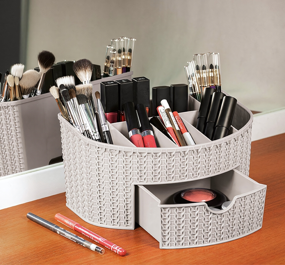 Органайзер ВЯЗАНИЕ 6 отделений и выдвижной ящик М2388