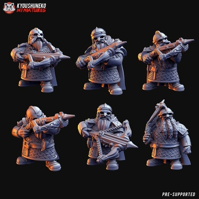 Dwarf Regiment Crossbows