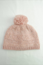 Шапка розовая 6/8 лет