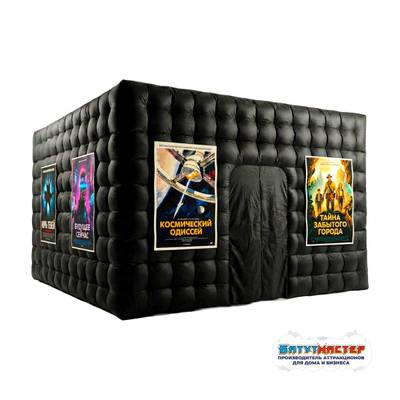 Надувной экран кинотеатр «Гигант-шоу», 14×9×6 м