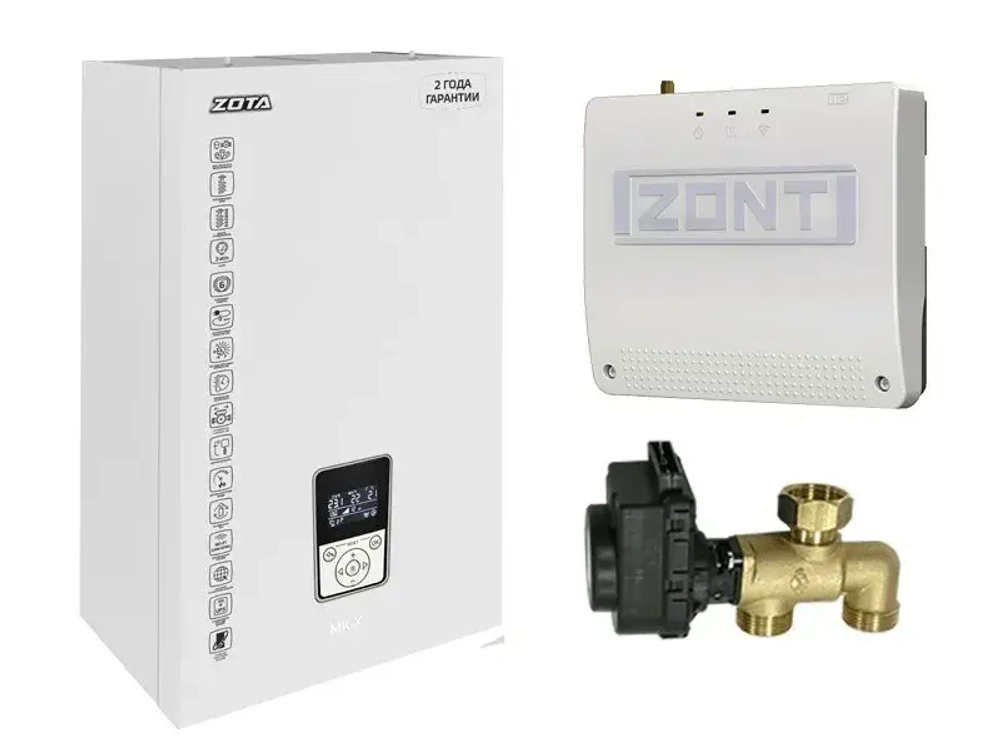 Электрический настенный котел ZOTA SET МК-X Plus 9