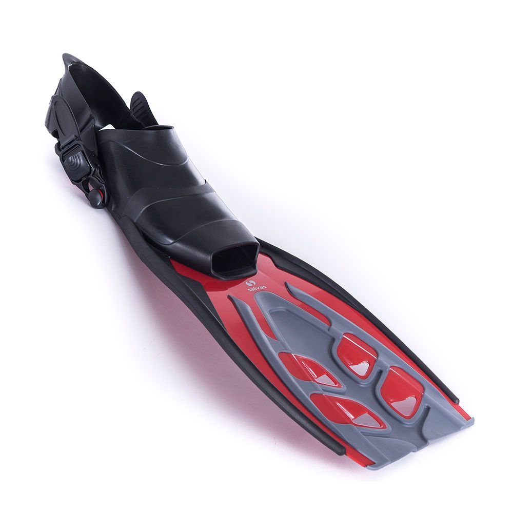 Ласты для плавания SALVAS Tonic Dive, BA190LXR1STS, размер L/XL, красные