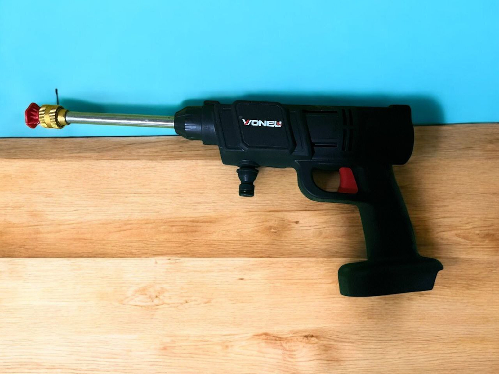 Аккумуляторная мойка высокого давления для авто с 2 акб