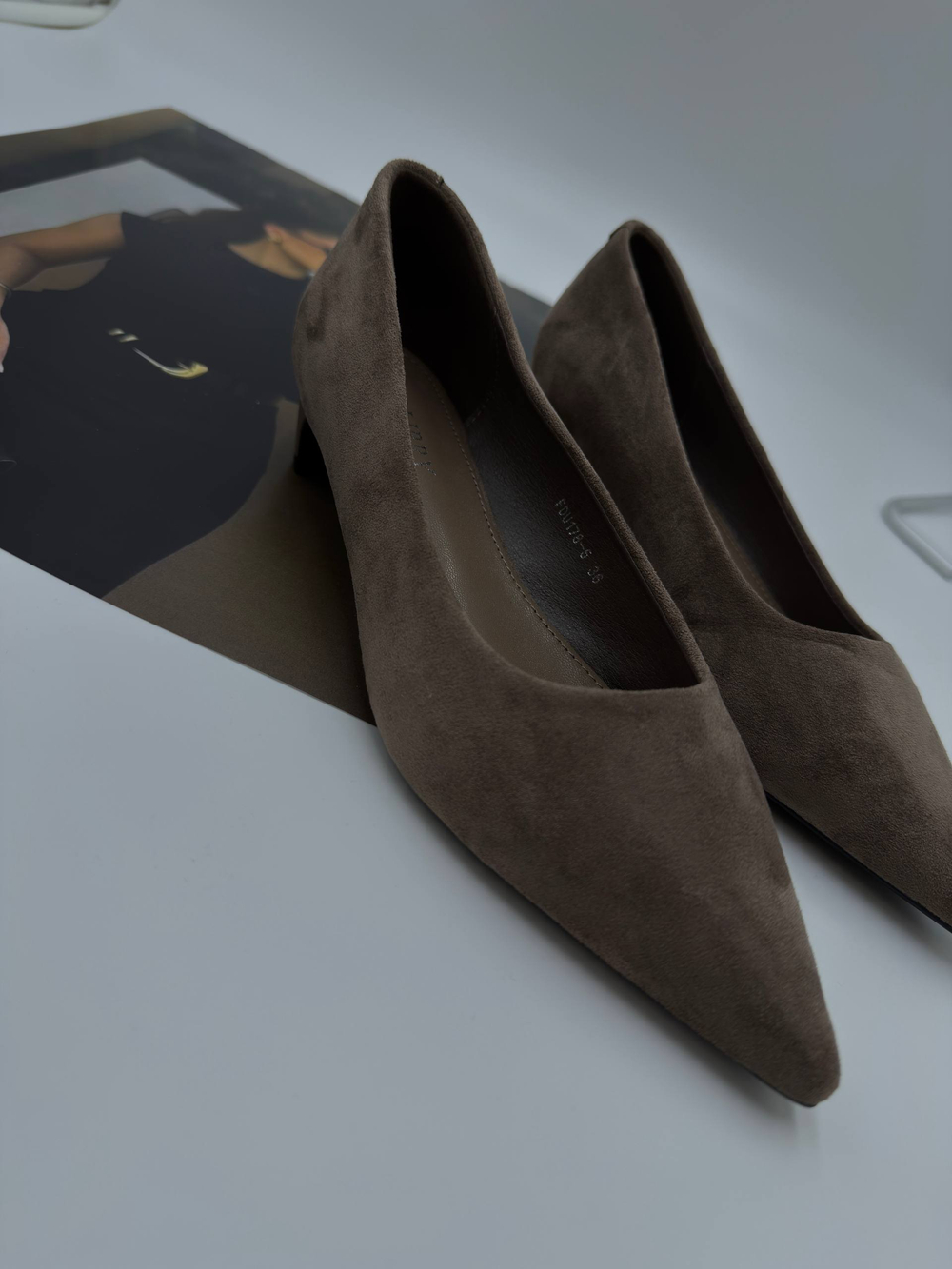 Туфли женские экокожа арт. 178-5 цвет"песочный"