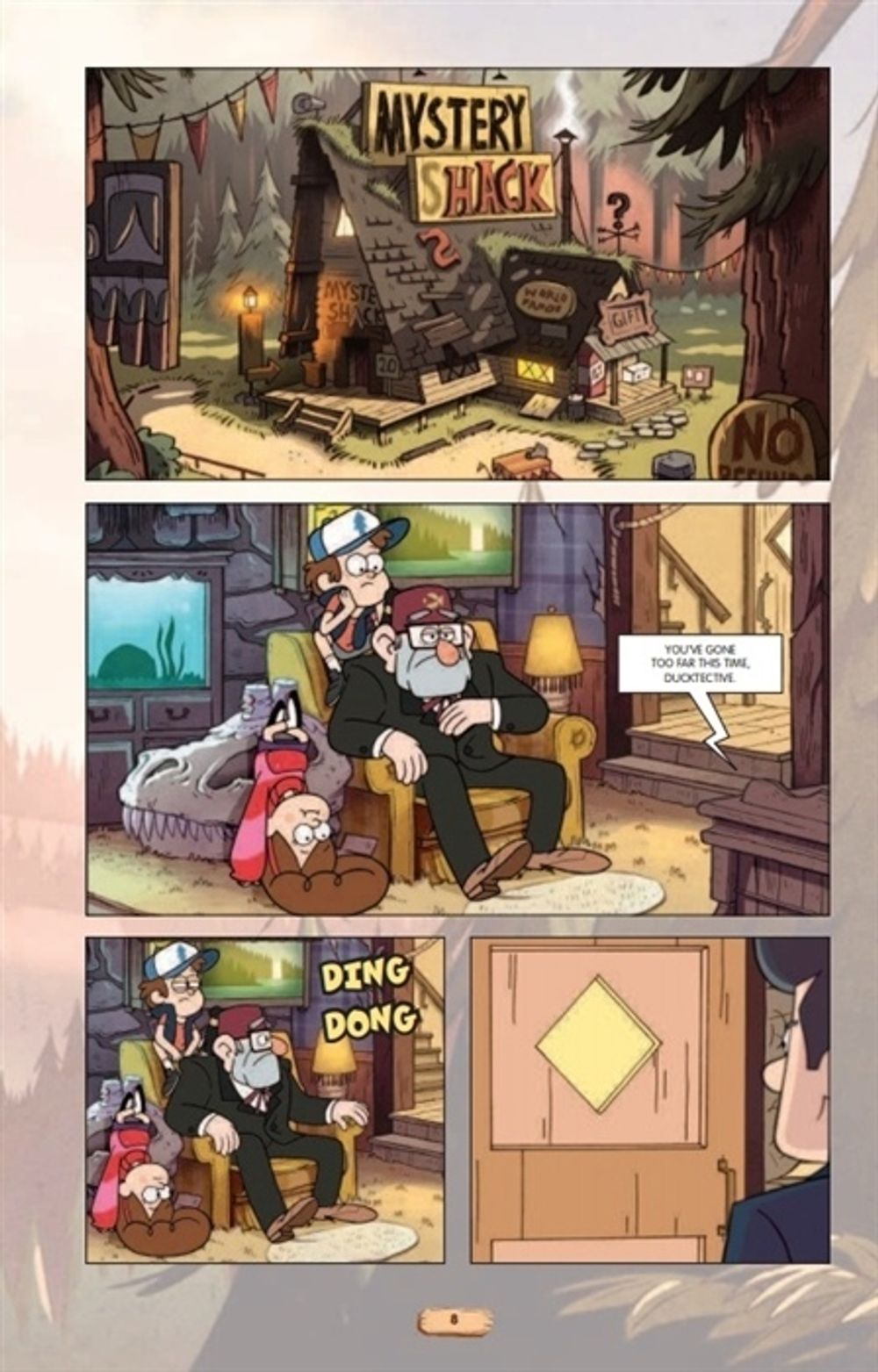 Комикс Малыш Диппер = Little Dipper