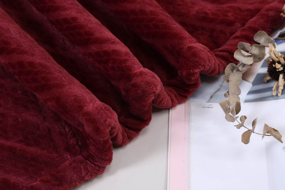 Плед 160х220 Sofi De MarkO Флориан марсала