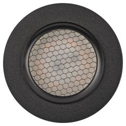 Встраиваемый светильник алюминиевый ЭРА KL109 BK MR16 GU5.3 черный матовый